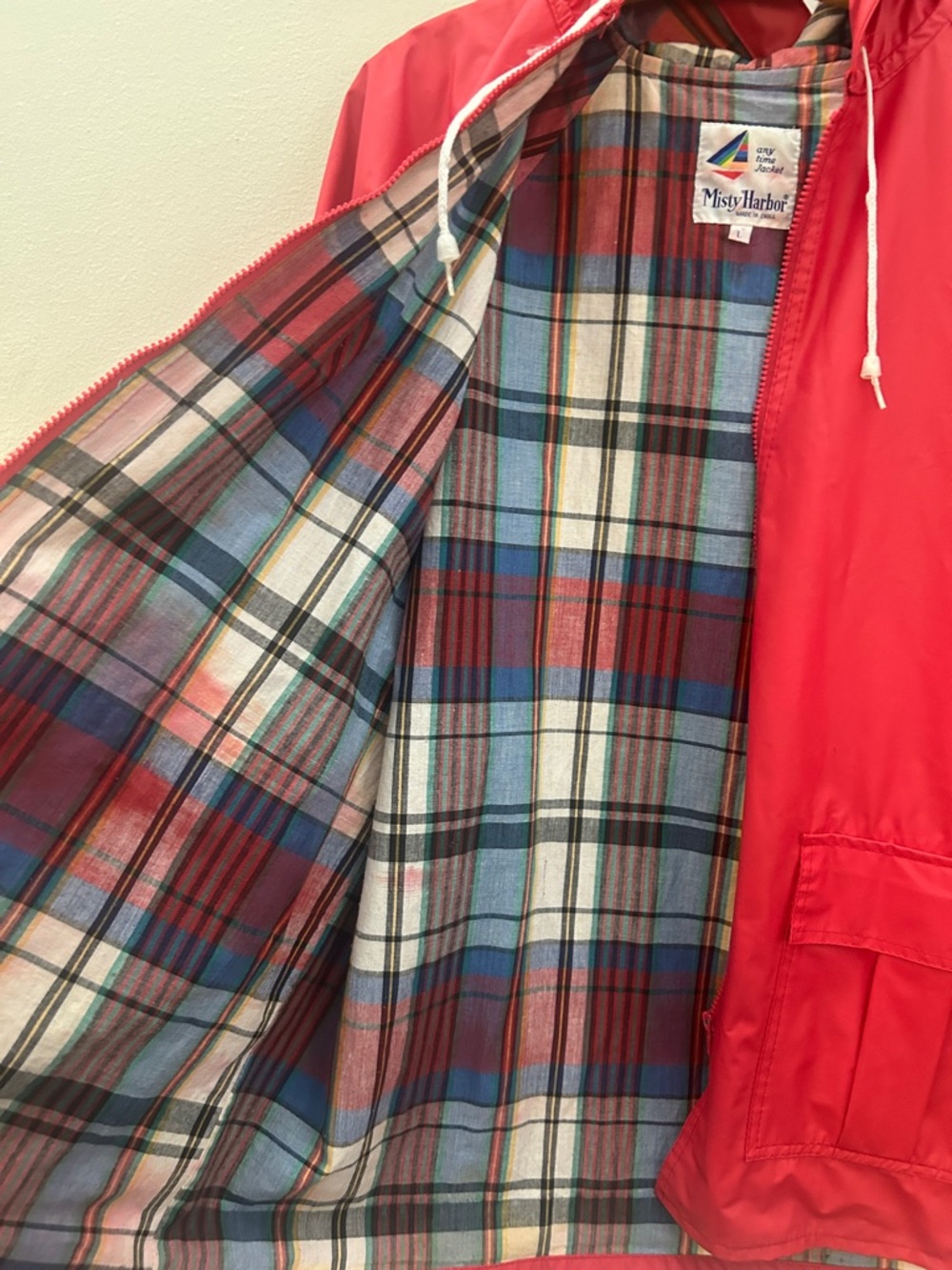 70’s Vintage Misty Harbor Rain Coat - Picture 3 of 5